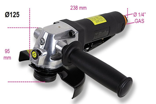 SMERIGLIATRICE ANGOLARE PNEUMATICA - 019360025 BETA
