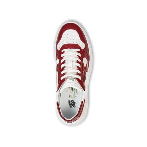 SCARPA URBAN SNEAKER BASSA SCARLETT BIANCO/AMARANTO - UB20099 U-POWER